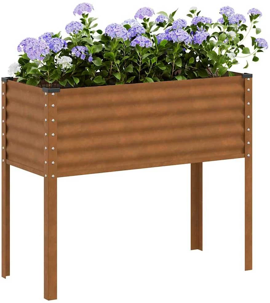 Sodo lovelis, 100x41x90cm, plienas