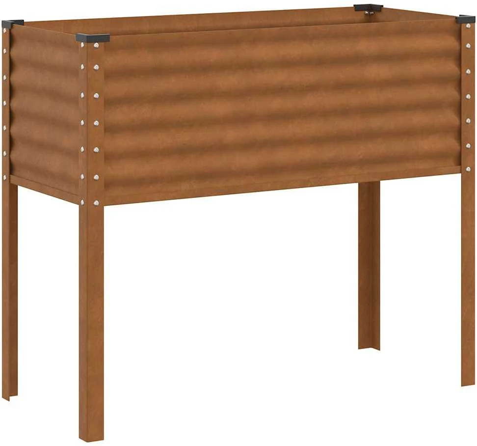 Sodo lovelis, 100x41x90cm, plienas