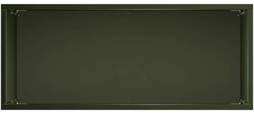 Sodo vazonas 2 vnt. Alyvuogių žalia 40 x 20 x 75 cm