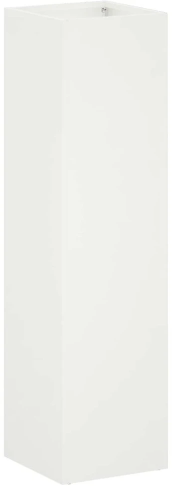 Sodo vazonas 2 vnt. Balta 20 x 20 x 75 cm
