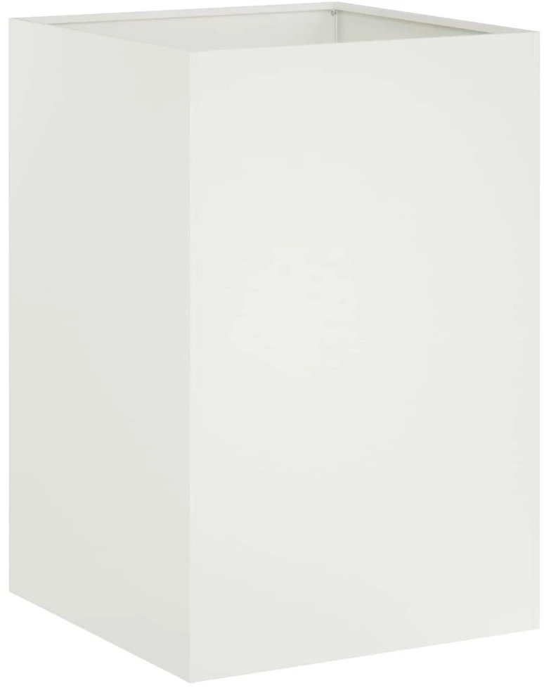 Sodo vazonas 2 vnt. Balta 50 x 50 x 75 cm
