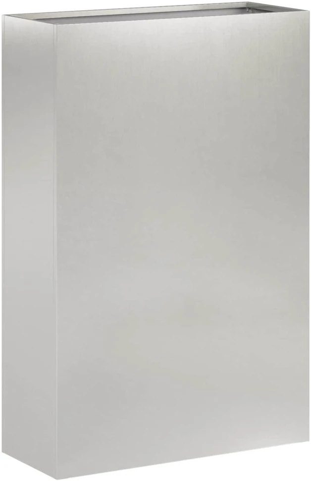 Sodo vazonas 2 vnt Sidabrinė 40 x 20 x 75 cm