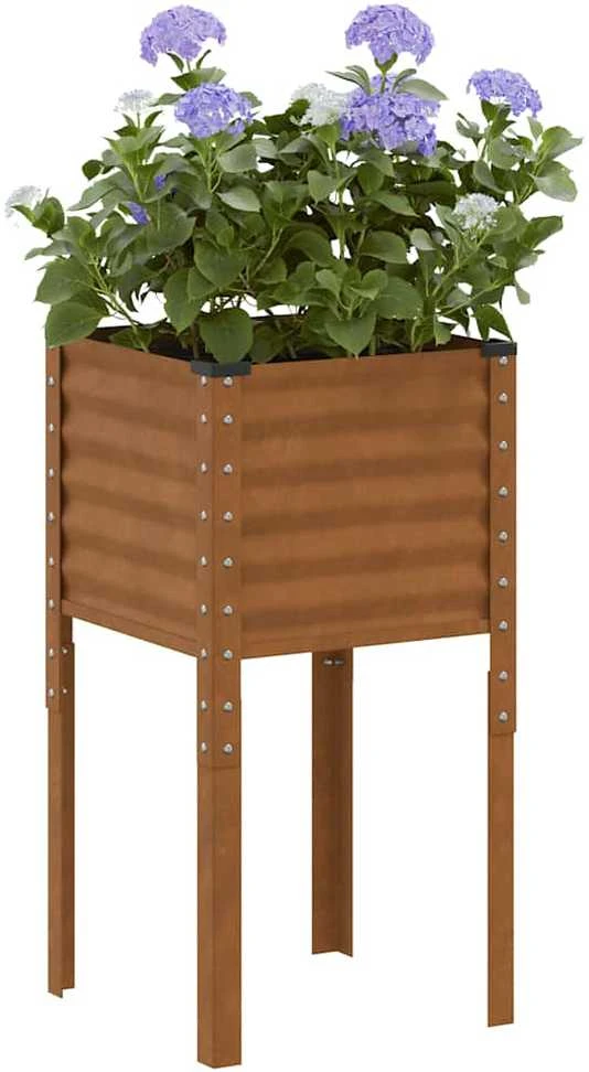 Sodo lovelis, 45x45x88cm, plienas