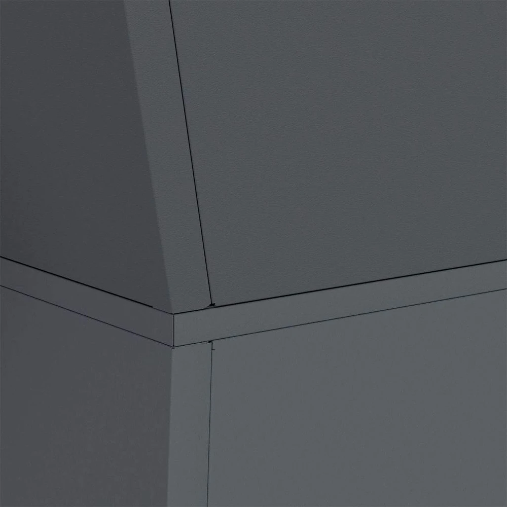 Stulpinis sodinukas Antracitas 40 x 40 x 100 cm