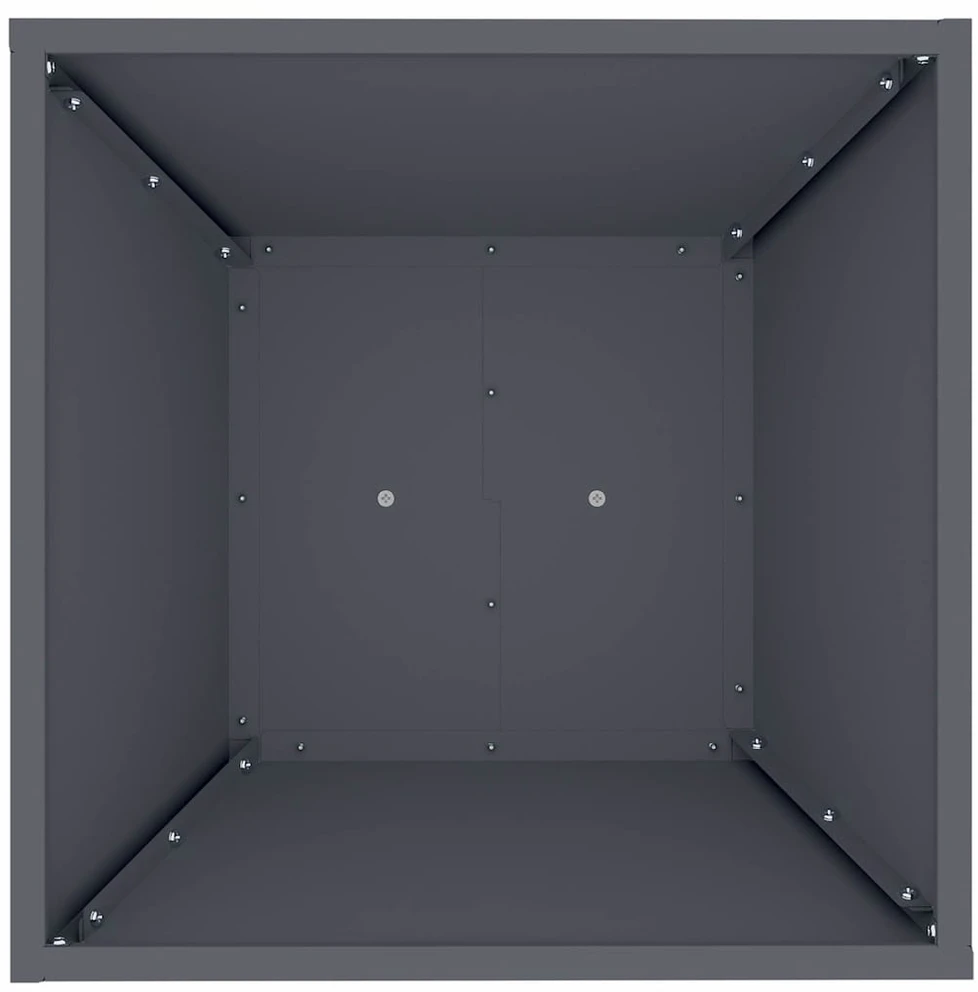 Stulpinis sodinukas Antracitas 40 x 40 x 100 cm