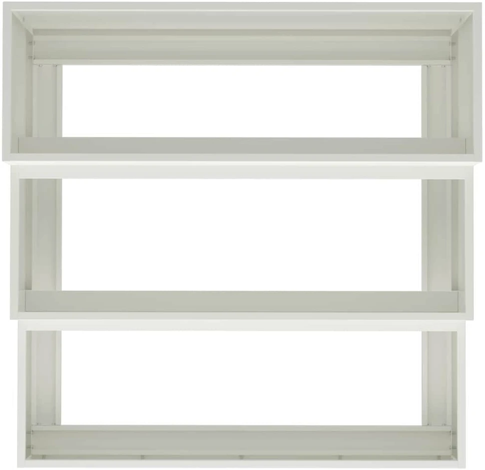 Sodo vazonas Balta 90 x 90 x 35 cm Šaltai valcuotas plienas