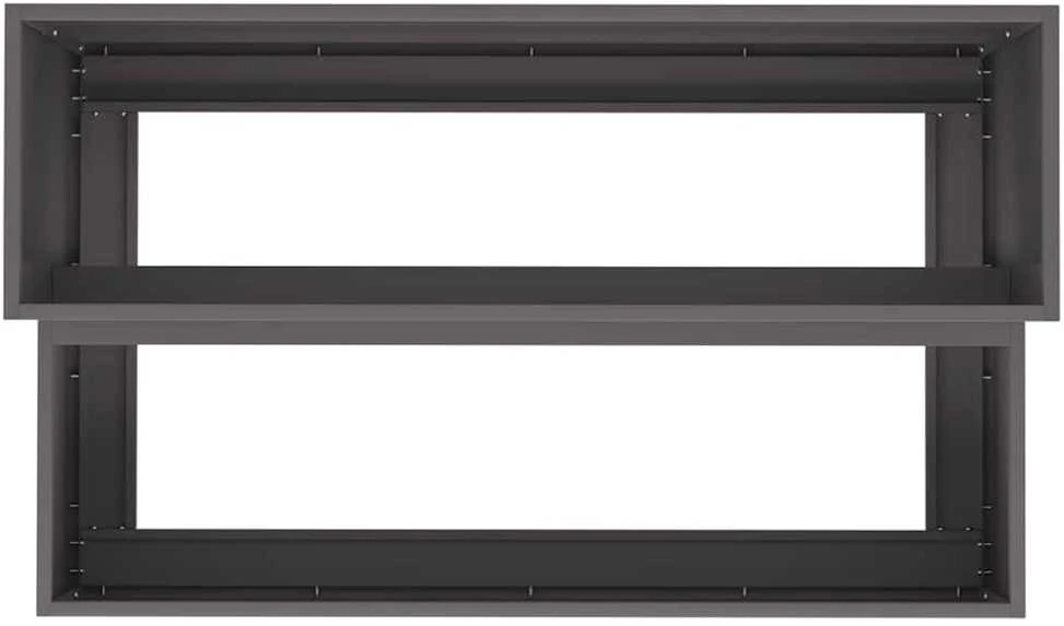 Sodo vazonas Juoda 100 x 60 x 45 cm Šaltai valcuotas plienas