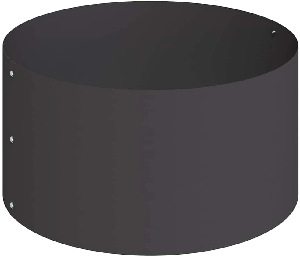 Sodo vazonas Juoda 120 x 120 x 20 cm Šaltai valcuotas plienas