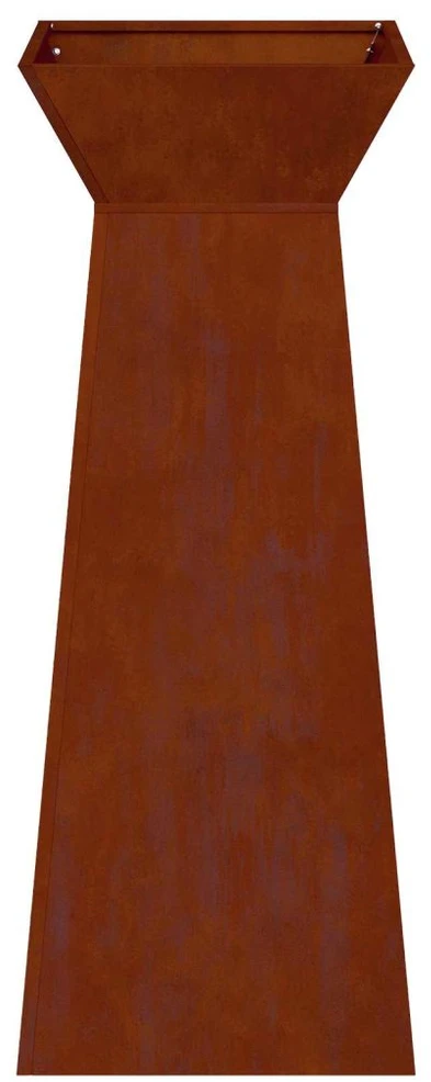 Stulpinis sodinukas Rūdijanti 40 x 40 x 100 cm