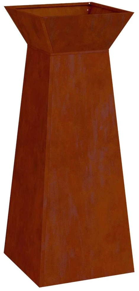 Stulpinis sodinukas Rūdijanti 40 x 40 x 100 cm