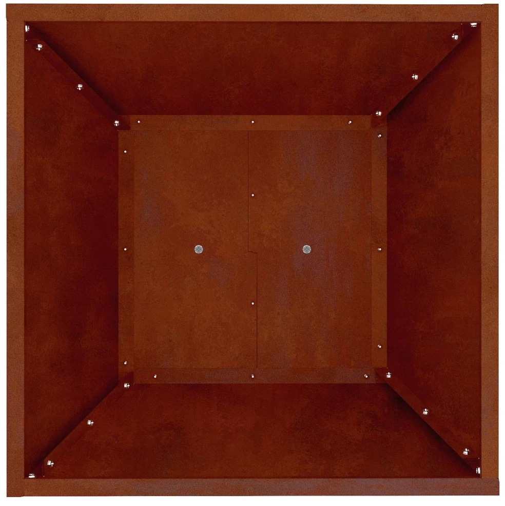 Stulpinis sodinukas Rūdijanti 40 x 40 x 100 cm