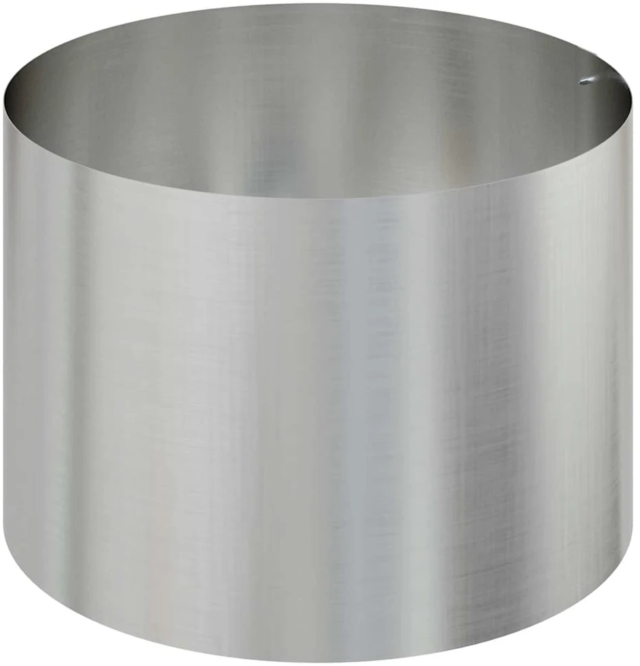 Sodo vazonas Sidabro 90 x 90 x 20 cm Cinkuota plienas