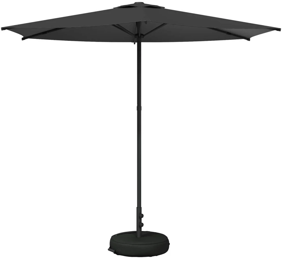 Sodų skėtis su baze 270 x 270 cm Poliesteris Stačiakampio