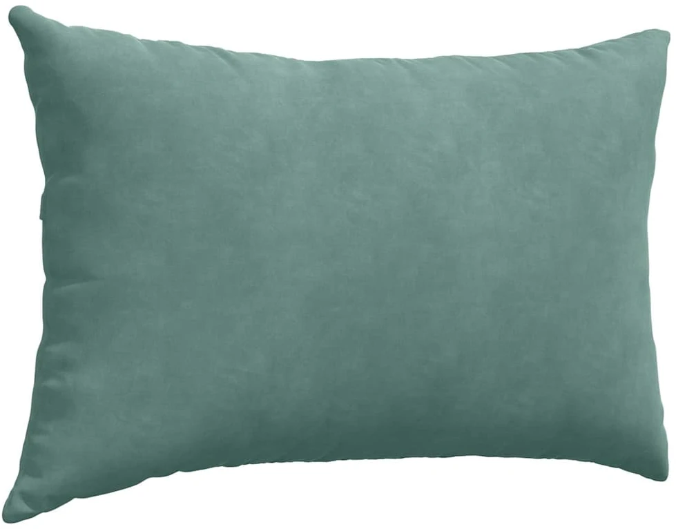 Sofa Pagalvės 2 pcs Jūrinė žalia 60 x 40 cm Kordūrinis audinys