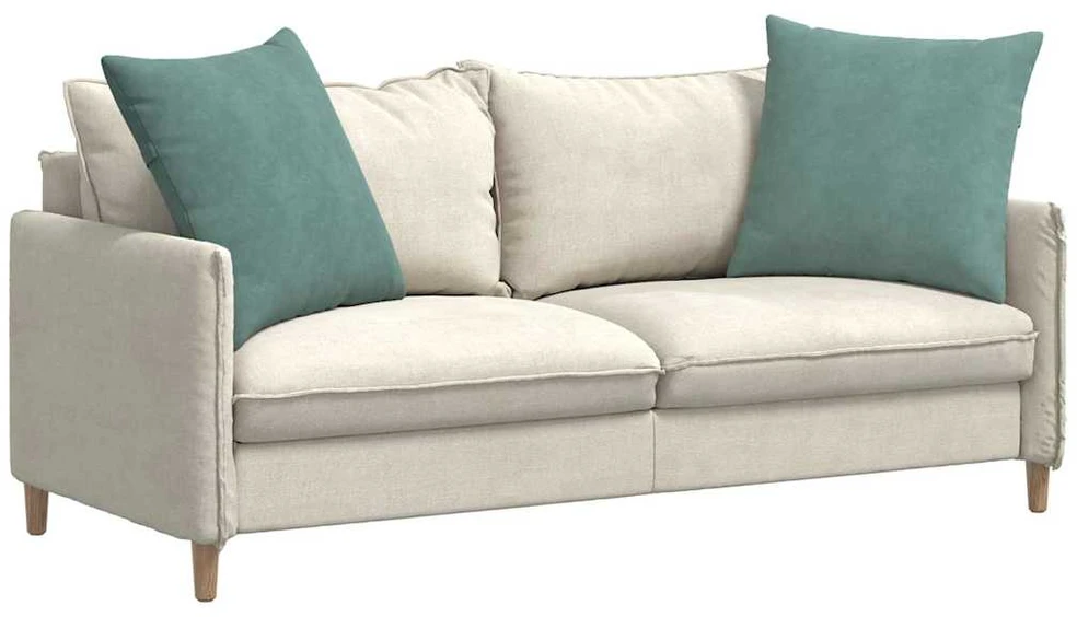Sofa Pagalvės 2 pcs Jūrinė žalia 60 x 60 cm Kordūrinis audinys
