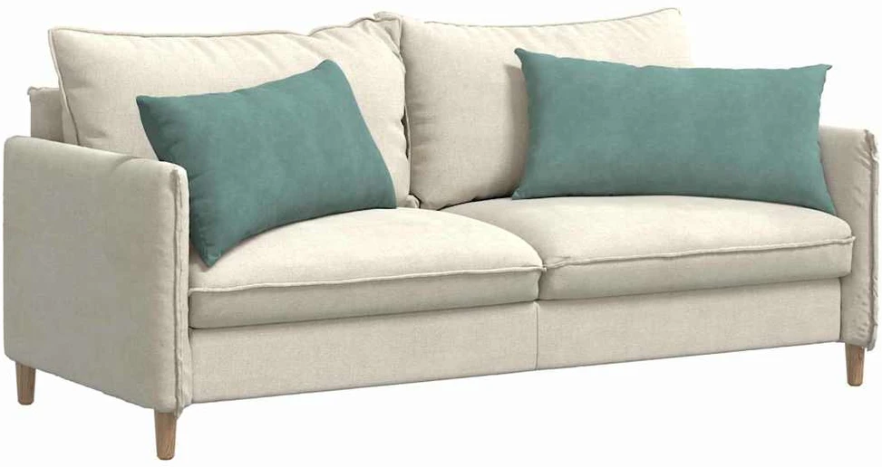 Sofa Pagalvės 2 pcs Jūrinė žalia 80 x 40 cm Kordūrinis audinys