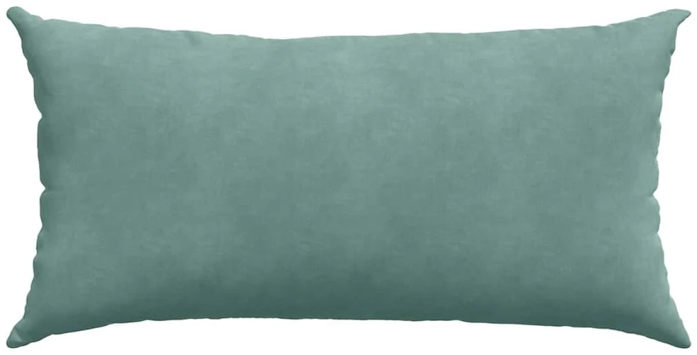 Sofa Pagalvės 2 pcs Jūrinė žalia 80 x 40 cm Kordūrinis audinys