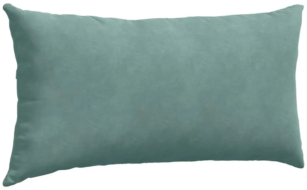 Sofa Pagalvės 2 pcs Jūrinė žalia 80 x 40 cm Kordūrinis audinys