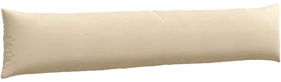 Sofa Pagalvės 2 vnt. audinys Kreminė 200 x 40 cm