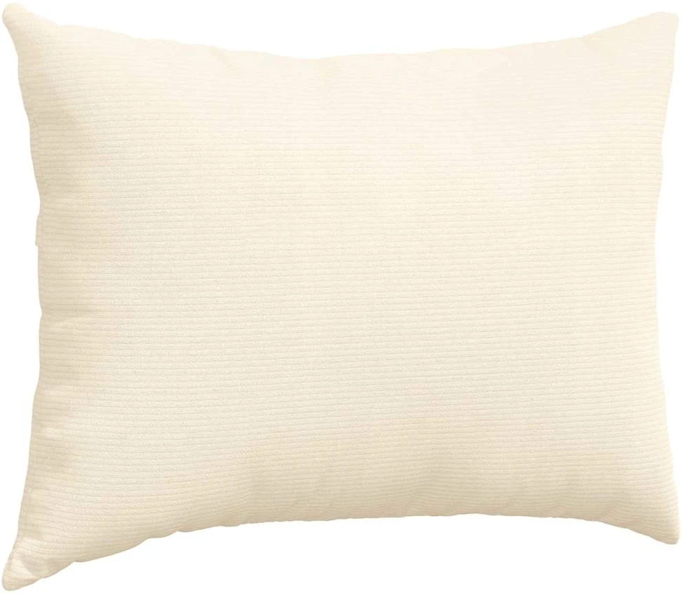 Sofa Pagalvės 2 pcs Kreminė 70 x 50 cm Kordūrinis audinys