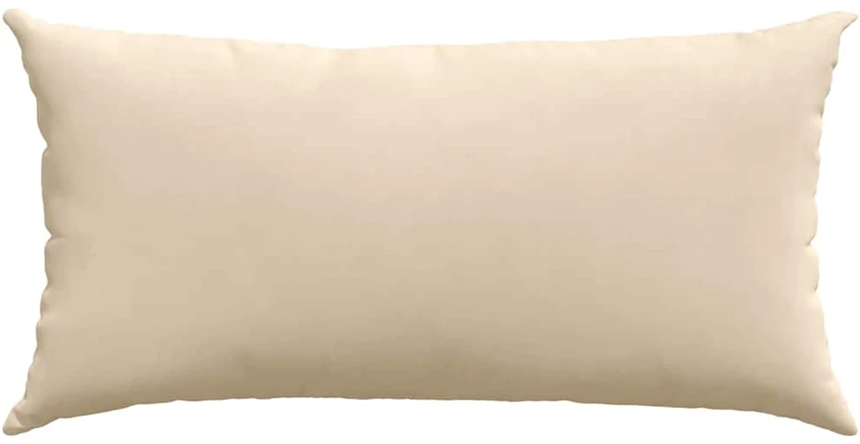 Sofa Pagalvės 2 vnt. audinys Kreminė 80 x 40 cm