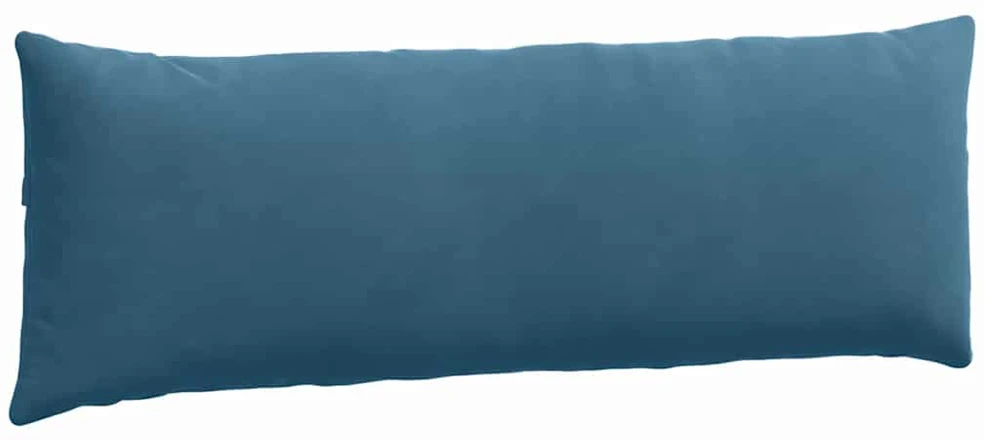 Sofa Pagalvės 2 pcs Mėlyna 120 x 40 cm Kordūrinis audinys