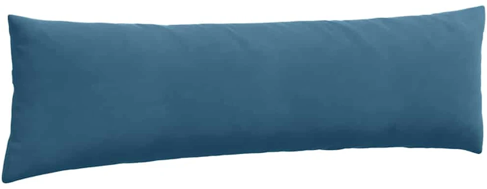 Sofa Pagalvės 2 pcs Mėlyna 145 x 40 cm Kordūrinis audinys