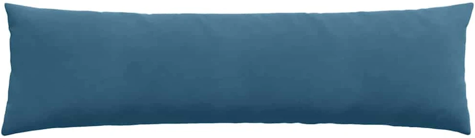 Sofa Pagalvės 2 pcs Mėlyna 145 x 40 cm Kordūrinis audinys