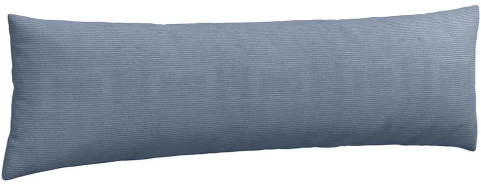Sofa Pagalvės 2 pcs Mėlyna 145 x 40 cm Kordūrinis audinys