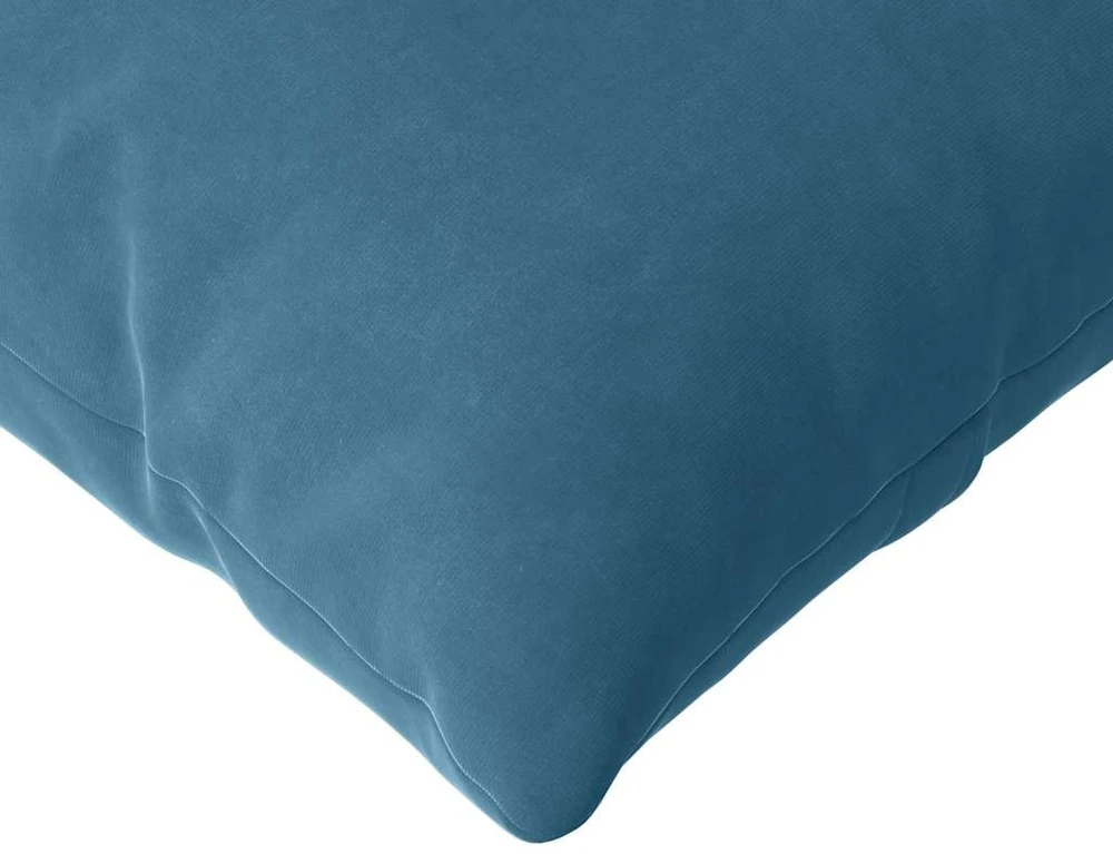 Sofa Pagalvės 2 pcs Mėlyna 200 x 40 cm Kordūrinis audinys