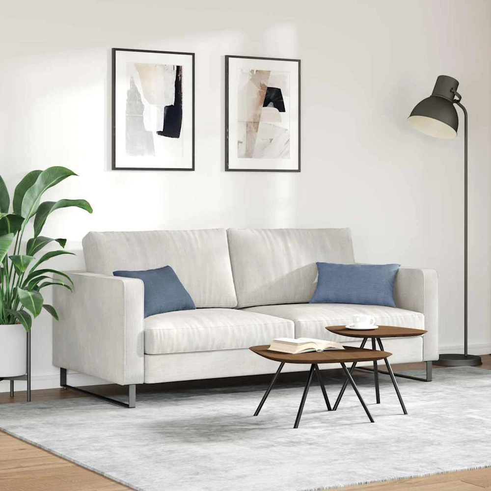 Sofa Pagalvės 2 pcs Mėlyna 50 x 30 cm Kordūrinis audinys
