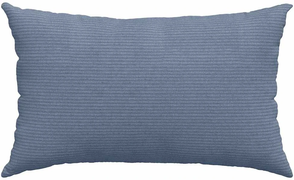 Sofa Pagalvės 2 pcs Mėlyna 50 x 30 cm Kordūrinis audinys
