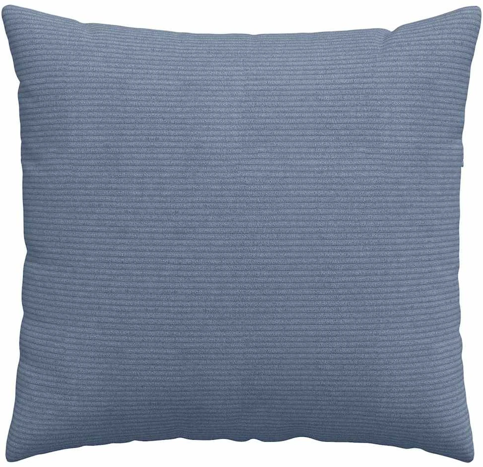 Sofa Pagalvės 2 pcs Mėlyna 50 x 50 cm Kordūrinis audinys