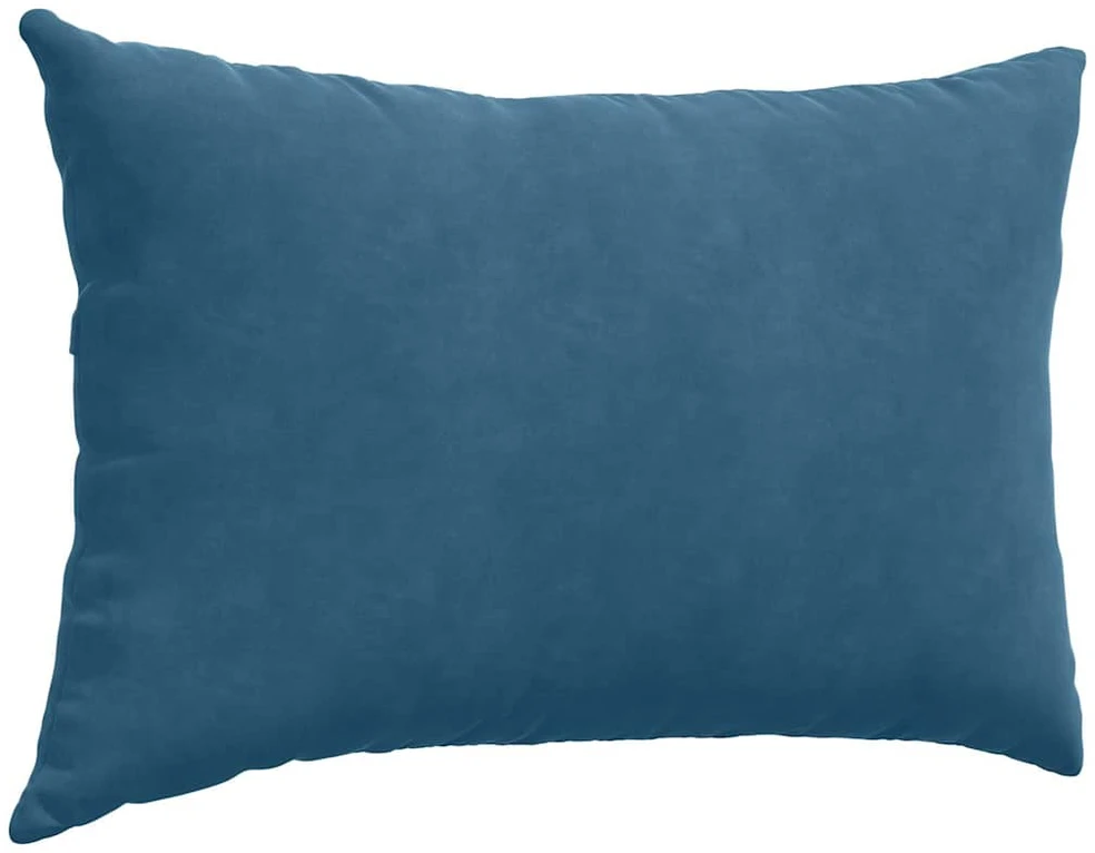 Sofa Pagalvės 2 pcs Mėlyna 60 x 40 cm Kordūrinis audinys