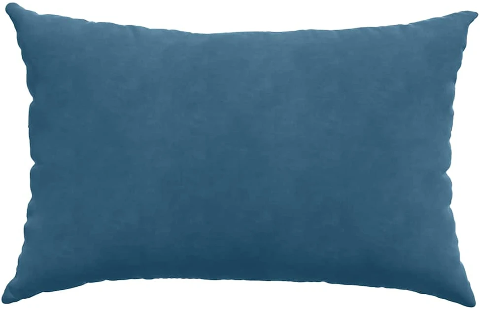 Sofa Pagalvės 2 pcs Mėlyna 60 x 40 cm Kordūrinis audinys