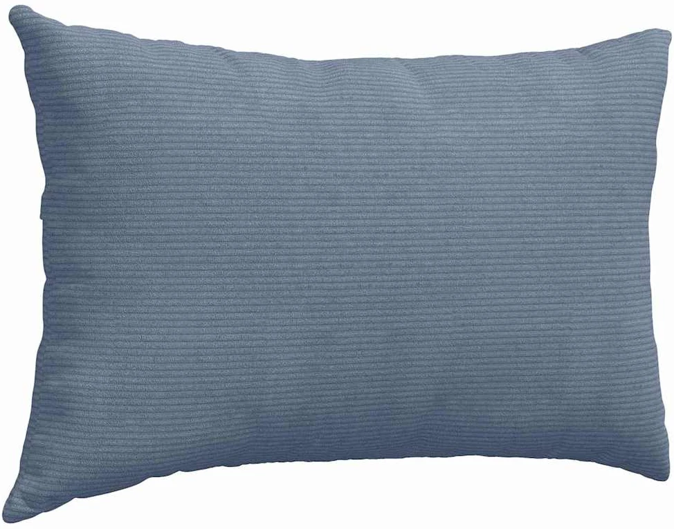 Sofa Pagalvės 2 pcs Mėlyna 60 x 40 cm Kordūrinis audinys