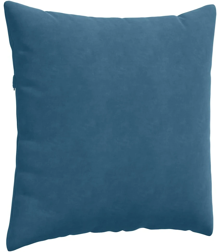 Sofa Pagalvės 2 pcs Mėlyna 60 x 60 cm Kordūrinis audinys