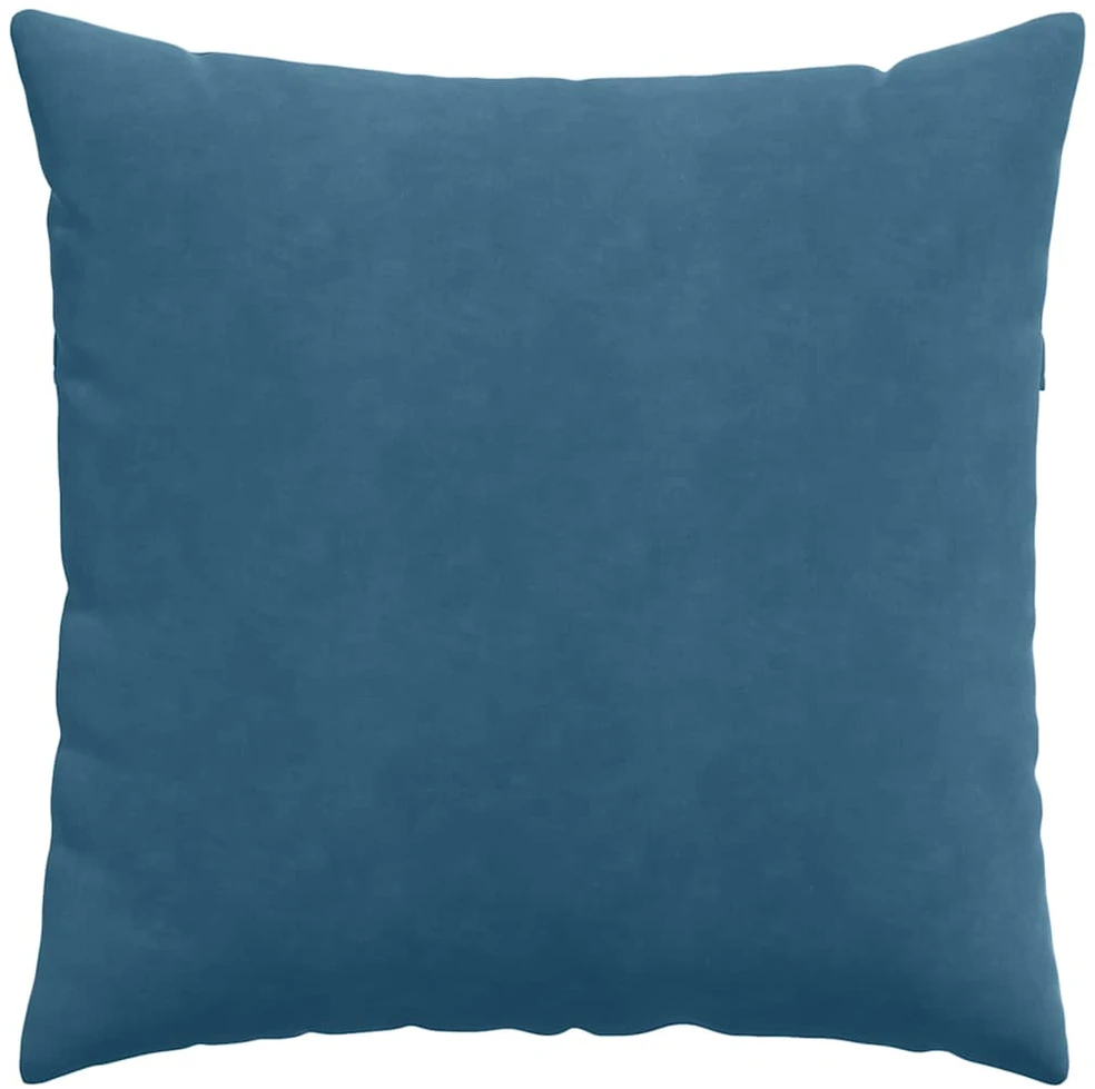 Sofa Pagalvės 2 pcs Mėlyna 60 x 60 cm Kordūrinis audinys
