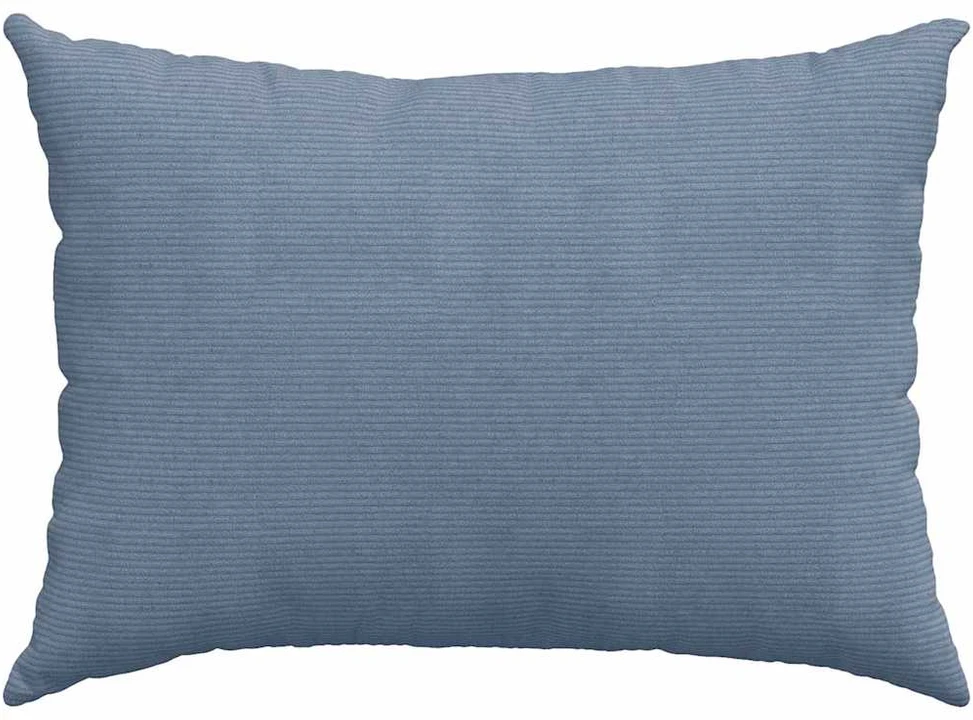 Sofa Pagalvės 2 pcs Mėlyna 70 x 50 cm Kordūrinis audinys