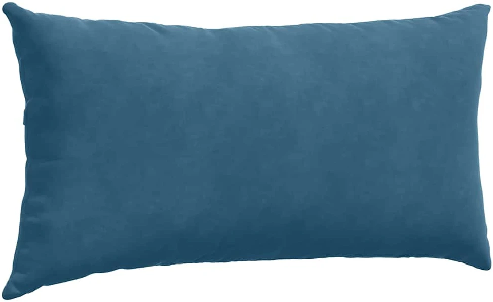 Sofa Pagalvės 2 pcs Mėlyna 80 x 40 cm Kordūrinis audinys