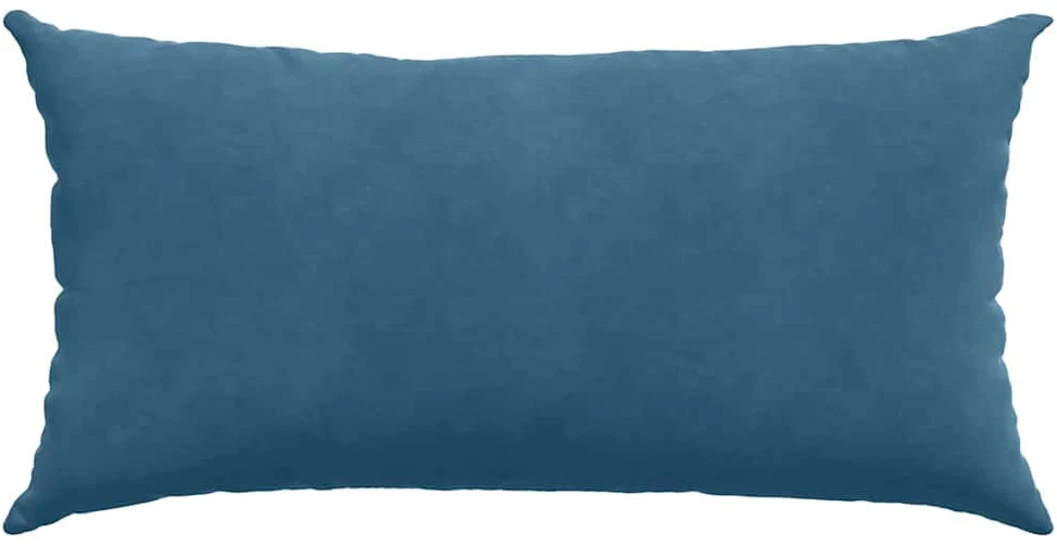 Sofa Pagalvės 2 pcs Mėlyna 80 x 40 cm Kordūrinis audinys