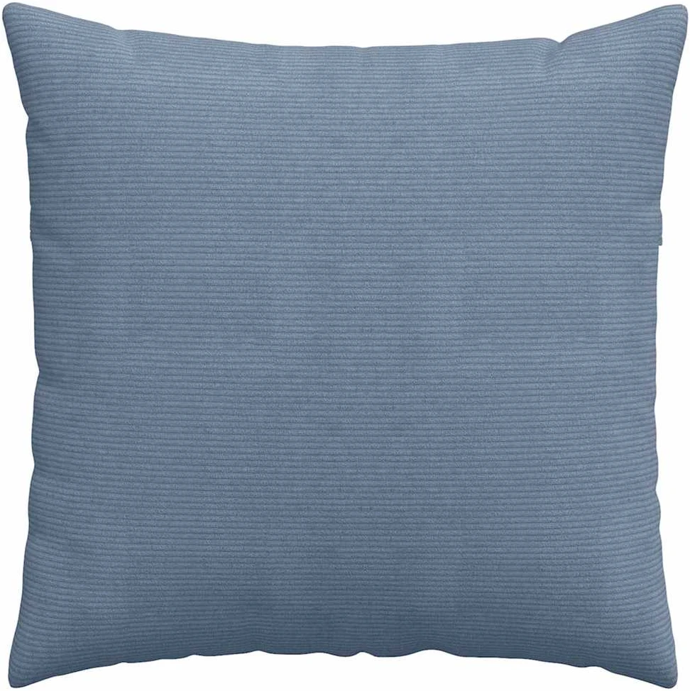 Sofa Pagalvės 2 pcs Mėlyna 80 x 80 cm Kordūrinis audinys