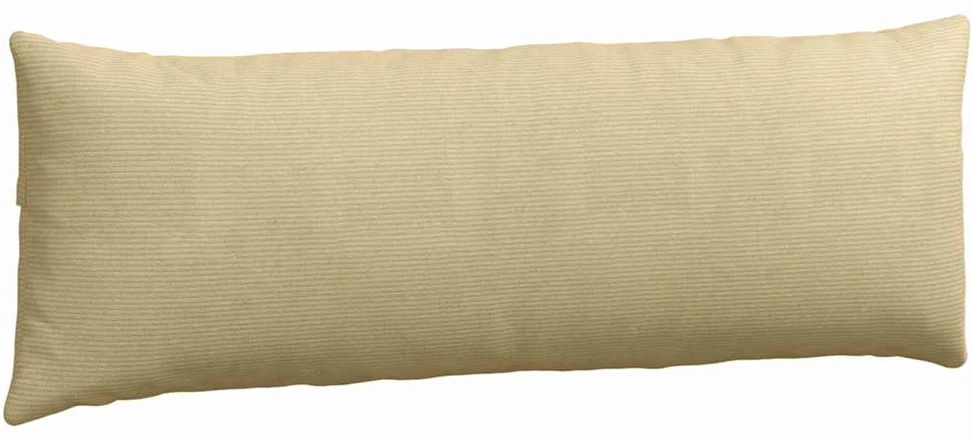 Sofa Pagalvės 2 pcs Pilkai žalia 120 x 40 cm Kordūrinis audinys