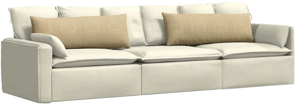 Sofa Pagalvės 2 pcs Pilkai žalia 120 x 40 cm Kordūrinis audinys