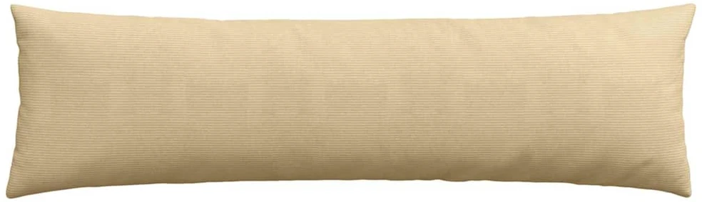 Sofa Pagalvės 2 pcs Pilkai žalia 145 x 40 cm Kordūrinis audinys
