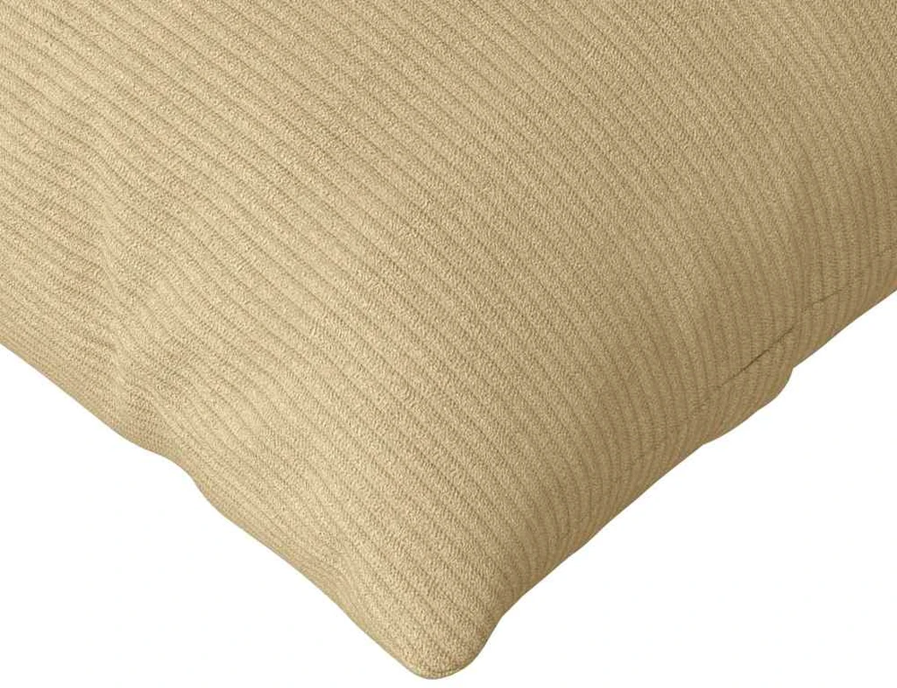 Sofa Pagalvės 2 pcs Pilkai žalia 200 x 40 cm Kordūrinis audinys