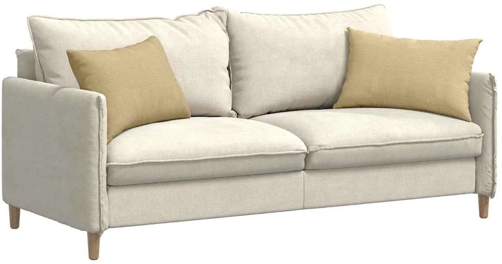 Sofa Pagalvės 2 pcs Pilkai žalia 60 x 40 cm Kordūrinis audinys