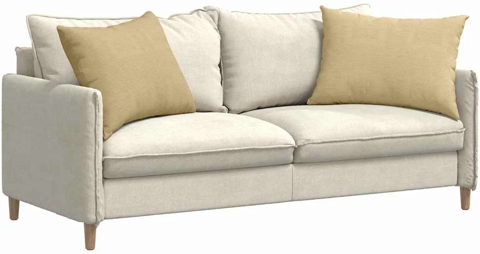 Sofa Pagalvės 2 pcs Pilkai žalia 70 x 50 cm Kordūrinis audinys