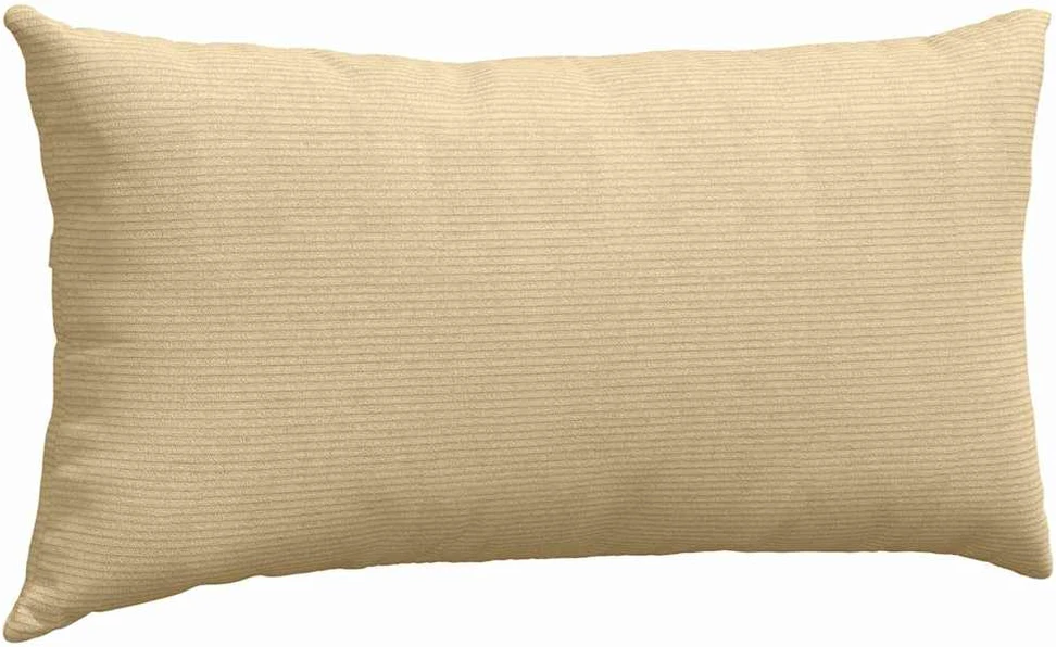 Sofa Pagalvės 2 pcs Pilkai žalia 80 x 40 cm Kordūrinis audinys