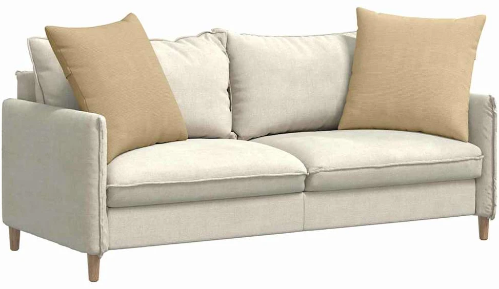 Sofa Pagalvės 2 pcs Pilkai žalia 80 x 80 cm Kordūrinis audinys